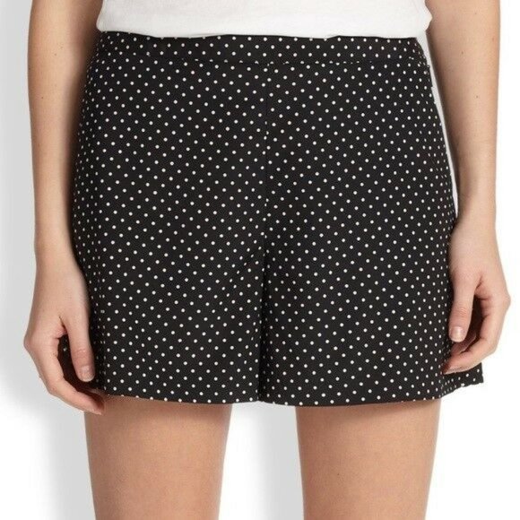 NWT TORY BURCH Tilda Shorts Mini Polka Dot Size 8